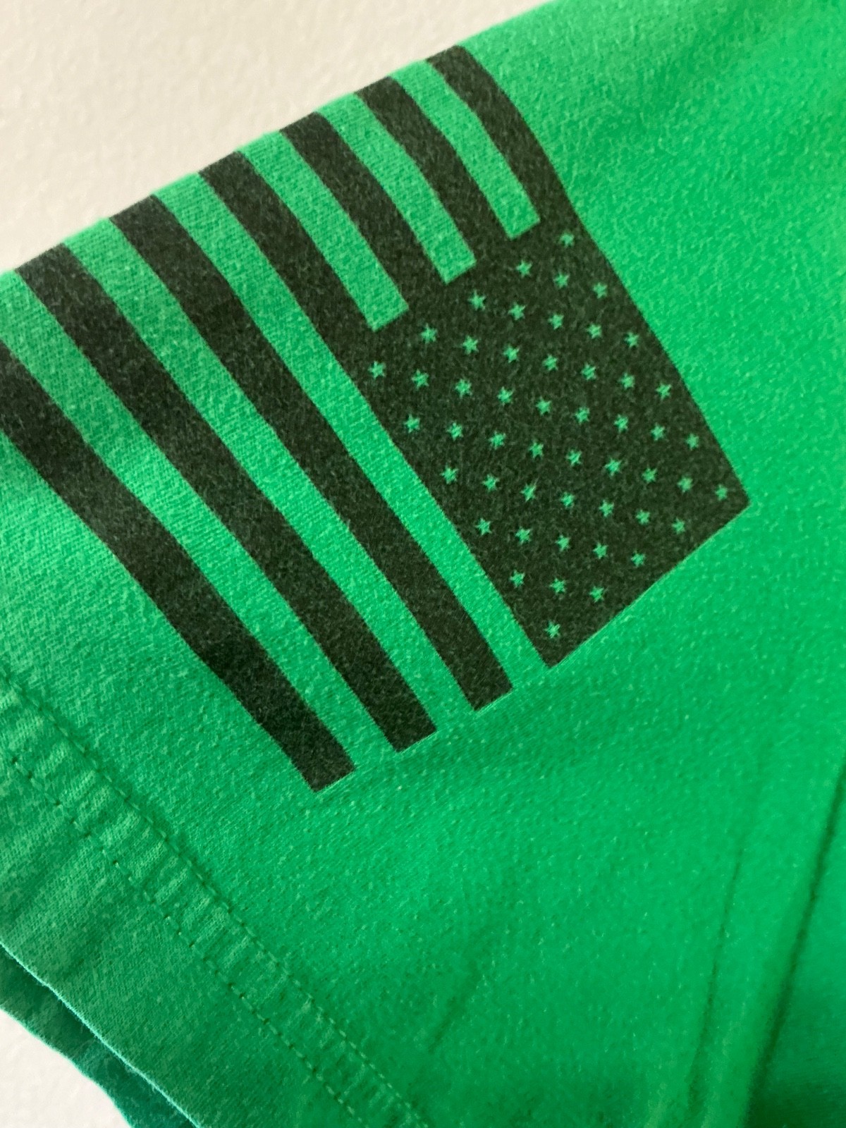 St Patricks Day Sh!t Outta LUCK 4 Leaf Clover Grunt Style XL Shirt Irish Green