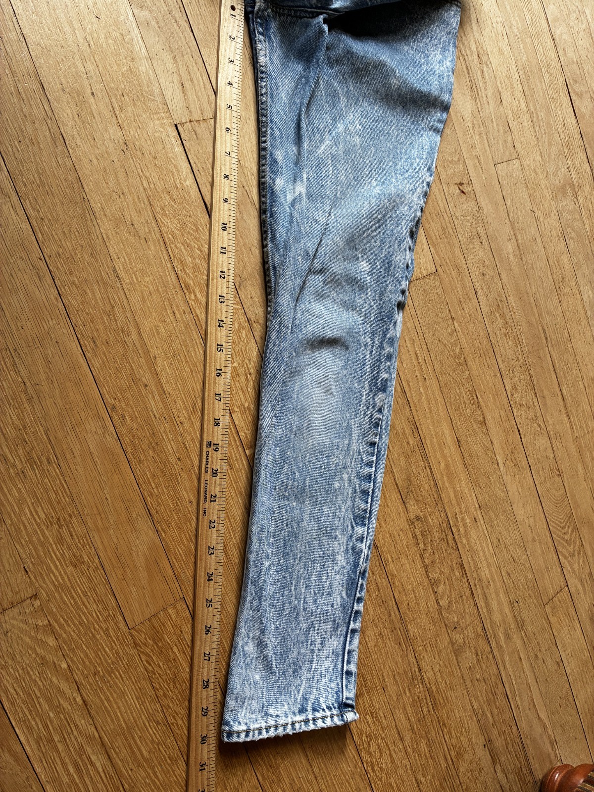 Vintage 80s Georges Marciano for Guess Acid Wash Ankle Style 1050 Sz 31