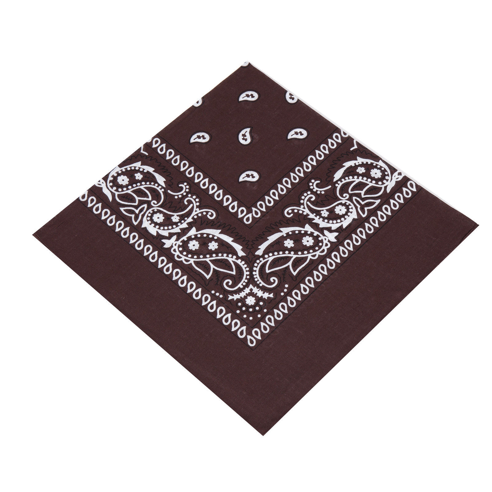 3-Pack Bandana 100% Cotton Paisley Print Double-Sided Scarf Head Neck Face Mask