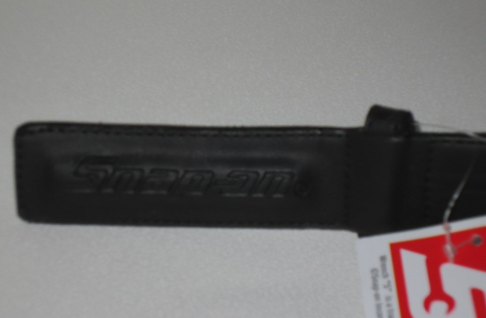 NEW SNAP ON GENUINE Mechanics No-Scratch Black Leather Work Belt w/Tags 30 to 48