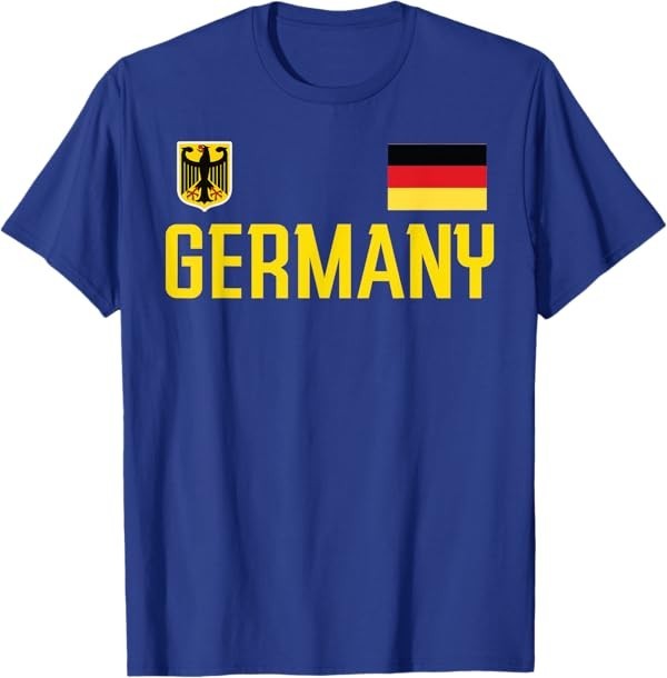 Germany Flag Deutschland Football Soccer Fan Men Women T-Shirt