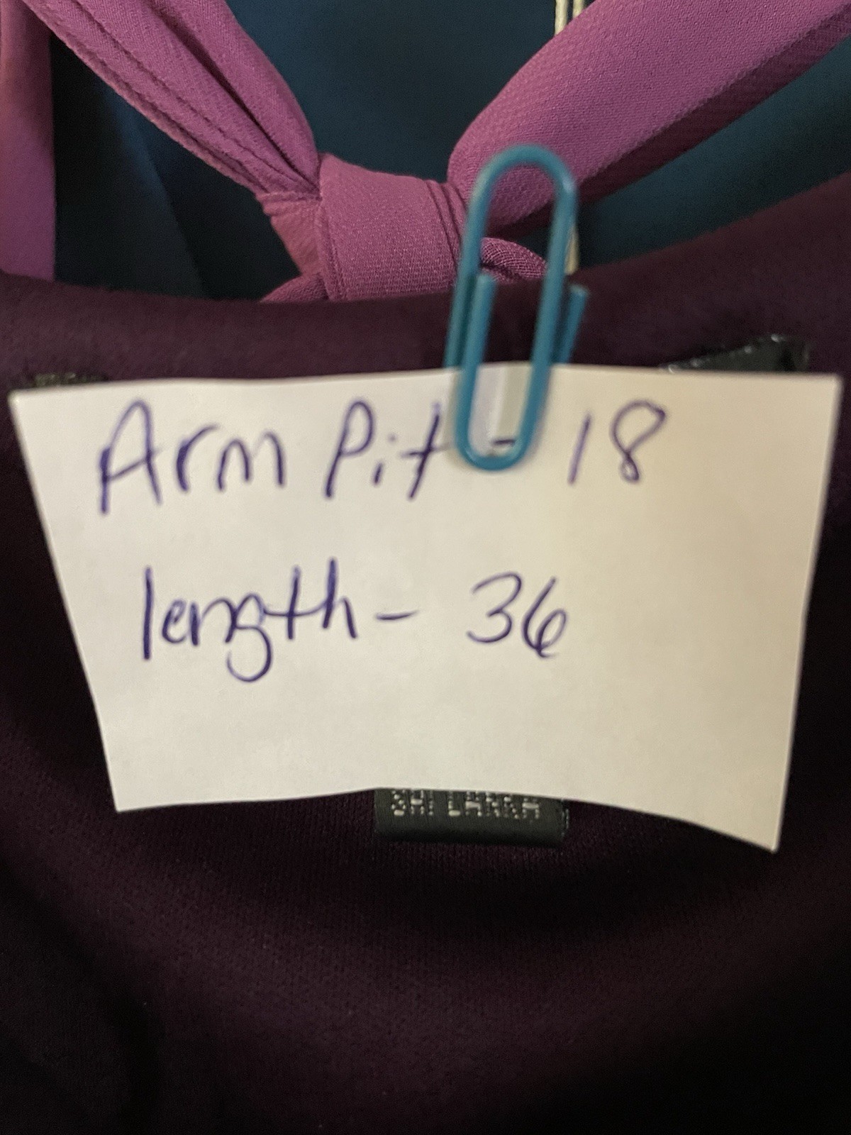 Connected Apparel Size 10 Dress Purple/plum Color