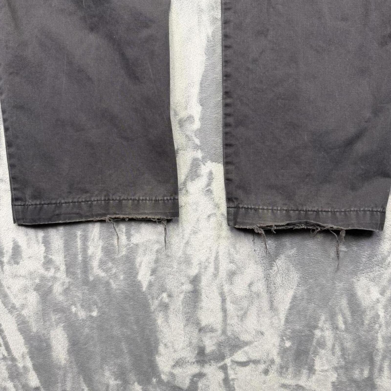 Dockers D4 Relaxed Fit Charcoal Chino Pants 40×36 Vintage Style