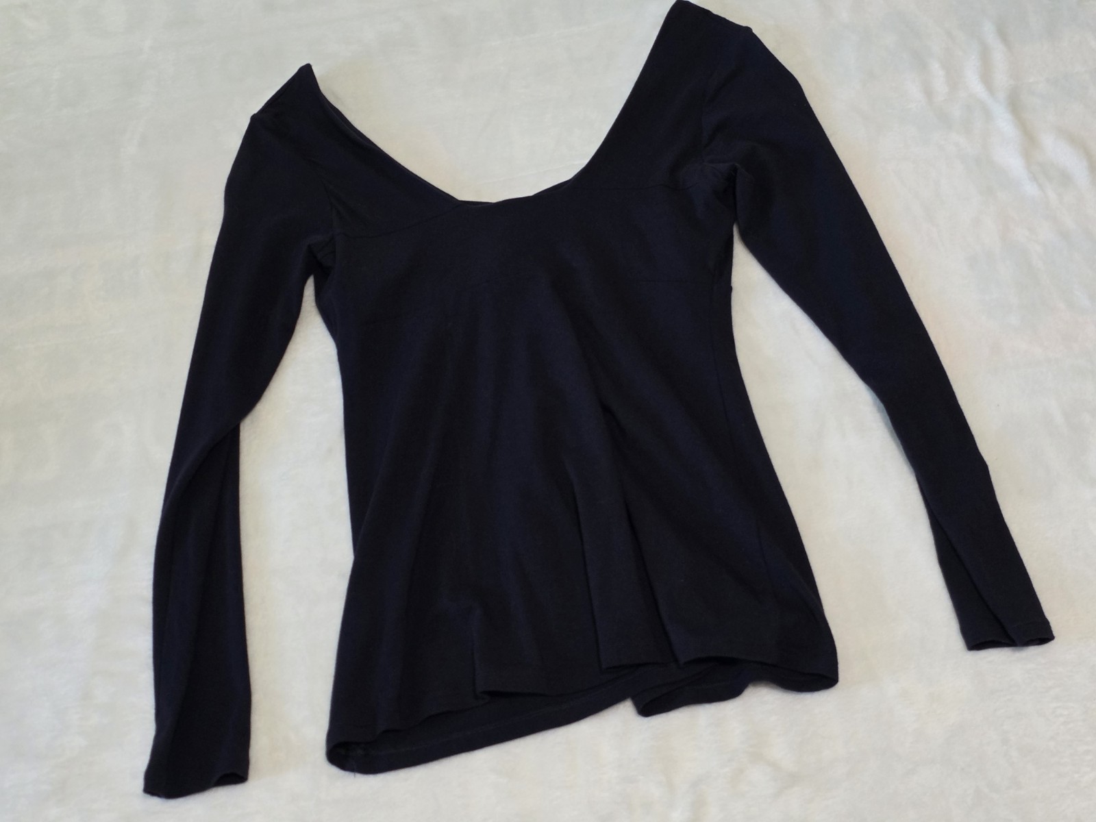 Victoria’s secret Womens Medium Navy Twist Knot Low Cut Bra Tops Shirt Y2K RARE