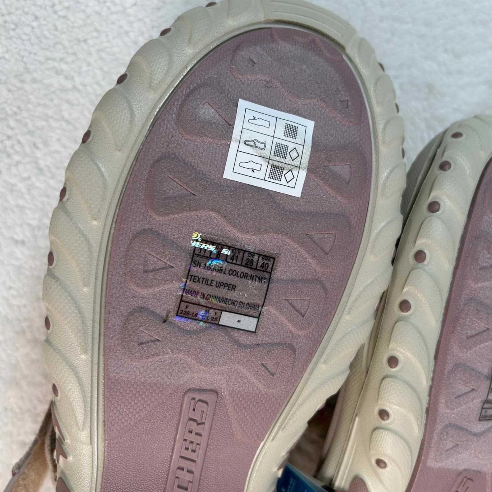 Skechers Reggae Bound Sweet Crush Vegan Machine Washable Sandals Women’s 11 New