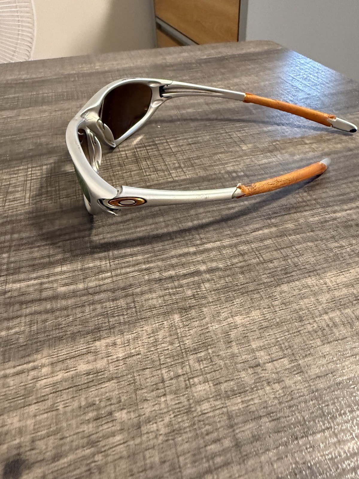 Oakley Twenty XX FMJ 5.56 Frame Fire Iridium Lens Orange Icons RARE COLOR WAY