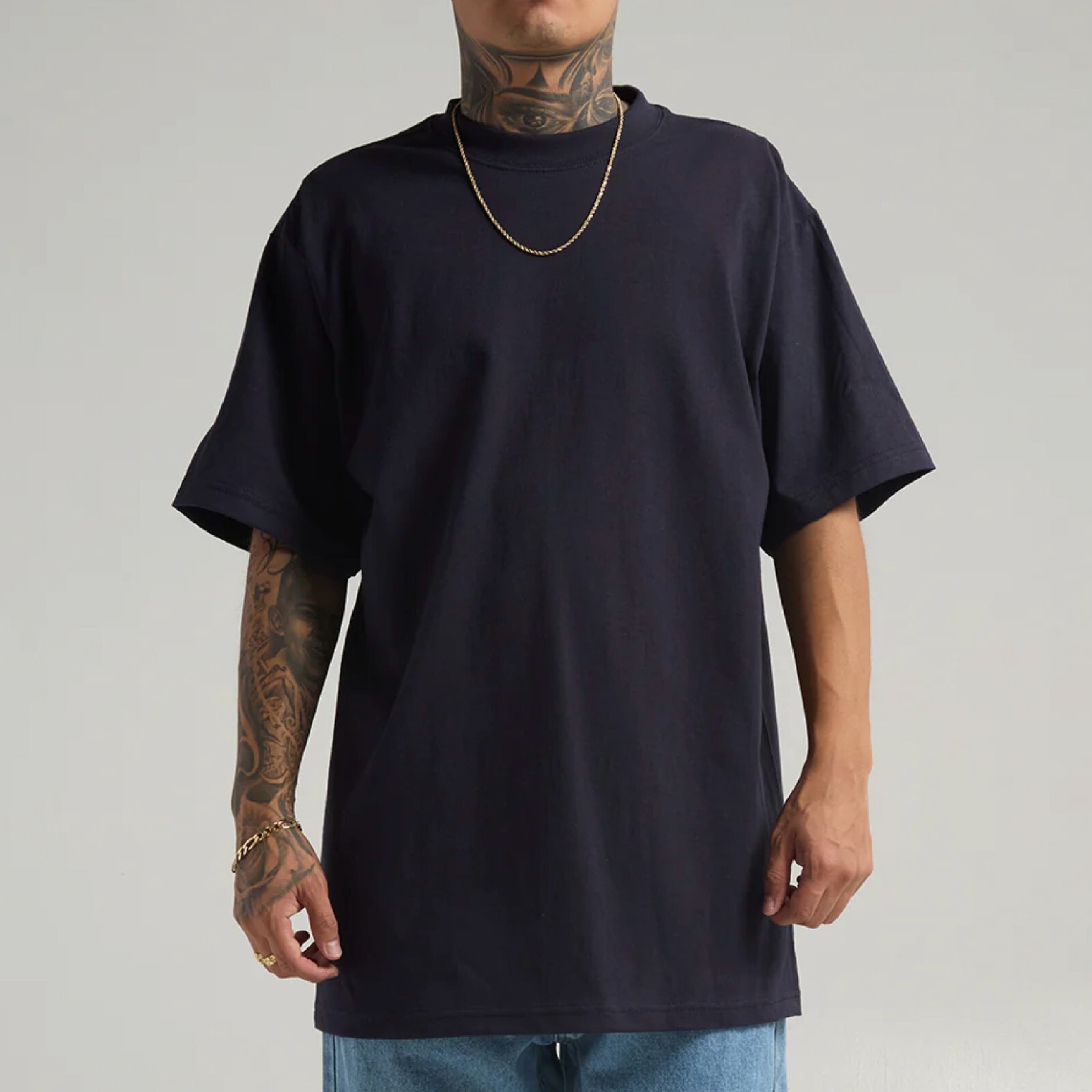 SHAKAWEAR MENS MAX HEAVYWEIGHT SHORT SLEEVE T SHIRTS SHAKA WEAR COTTON TEE SHIRT