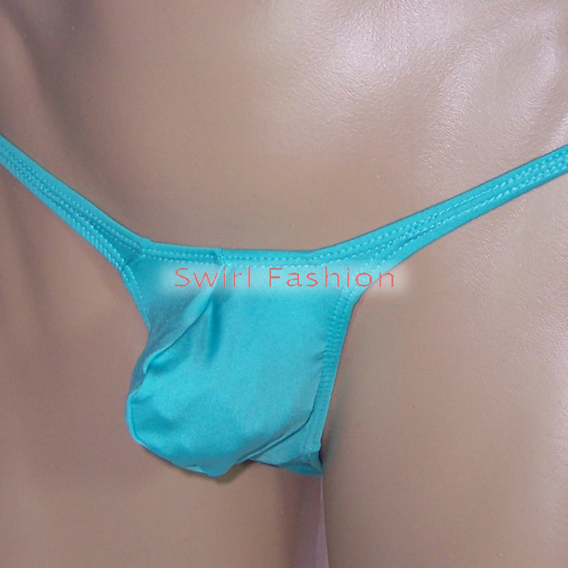 K403 B Mens Underwear Bulge String Thong Pouch Grape Smugglers soft Jersey