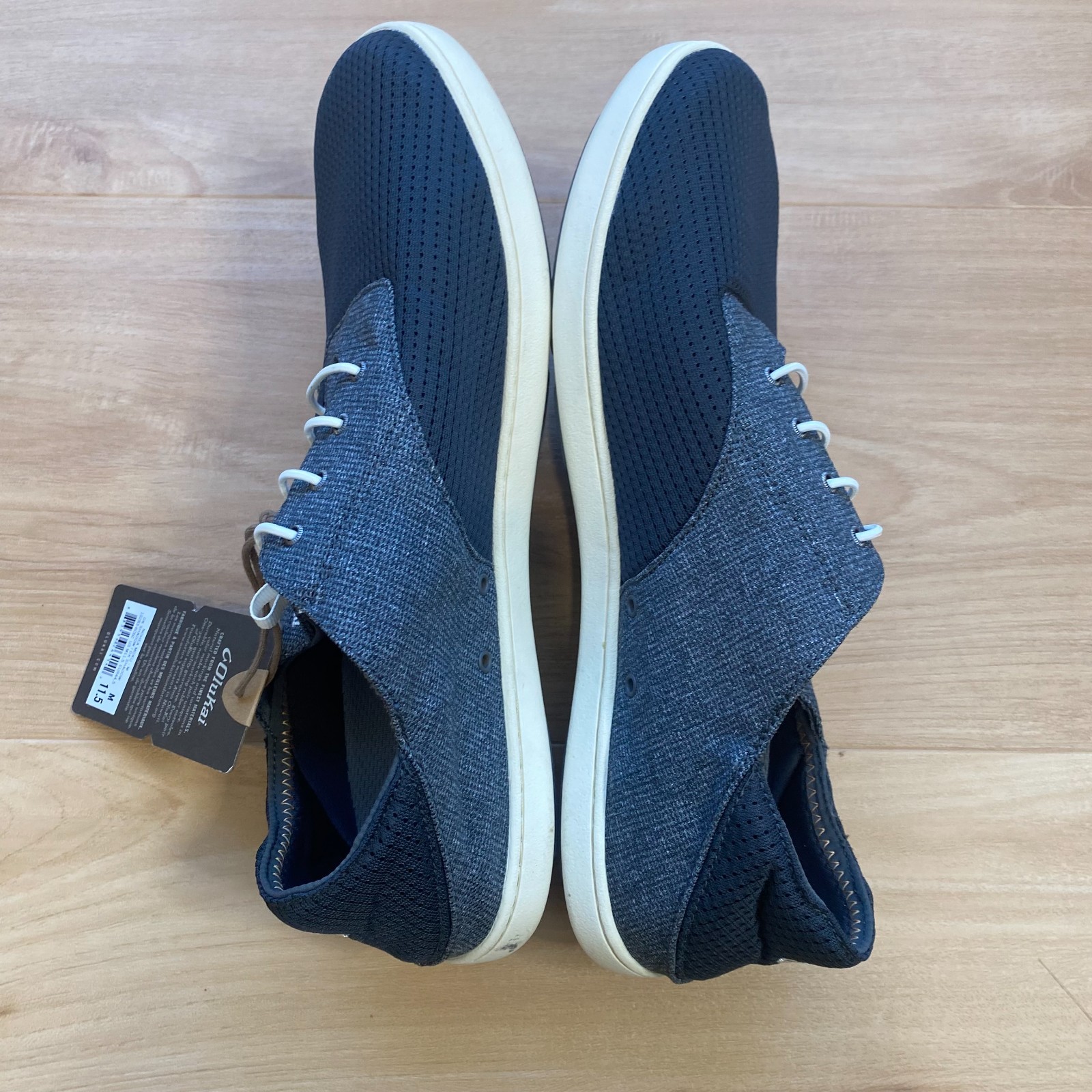 NWT Olukai Men’s Nohea Moku Shoes Dark Shadow Size 11/11.5 (see description)