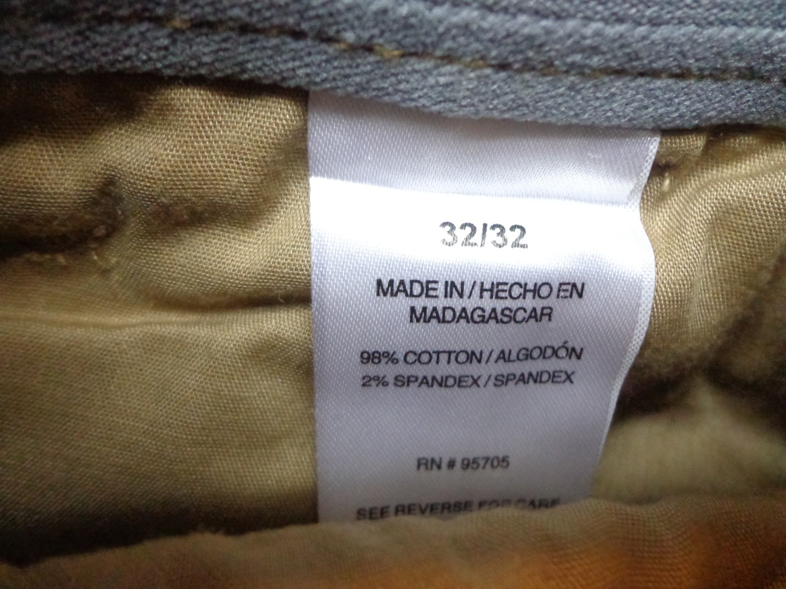 IRON Co. Clothing Liberty Stretch Fabric Cargo Pant 32×32 Boardwalk Khaki