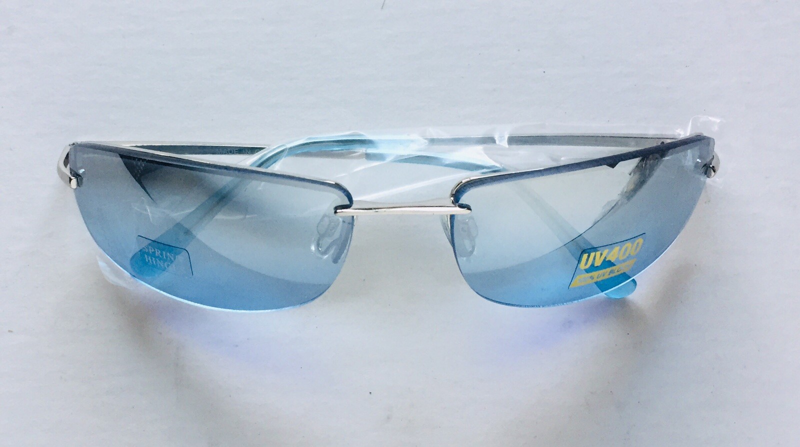One SUNGLASSES UV400 100%UV Block Silver Metal Frame+Lens Different Color (M30)