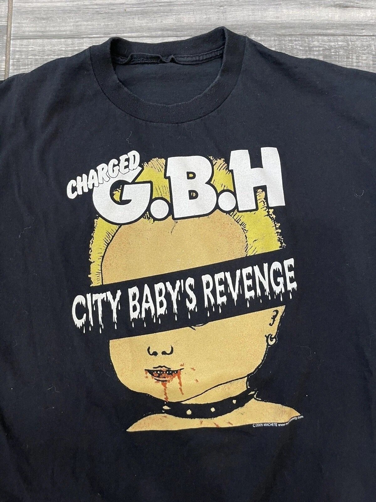Rare GBH Band Shirt Rare Design Black Short Sleeve Unisex Shirt S-5XL