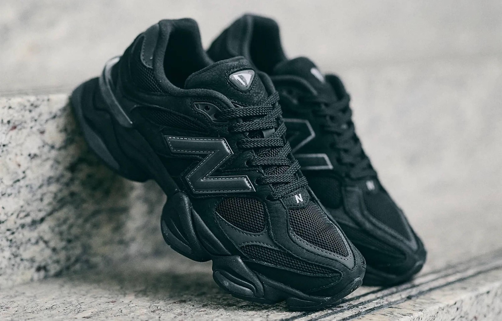 New Balance 9060 Triple Black U9060BPM Men’s Size New