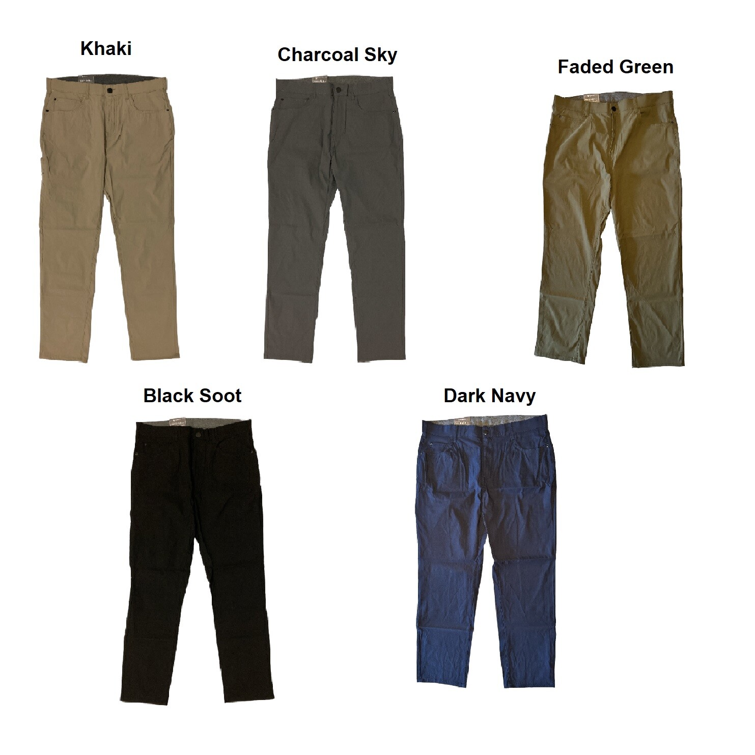 Member’s Mark Men’s Lightweight Comfort Waistband Straight Fit Denali Pant