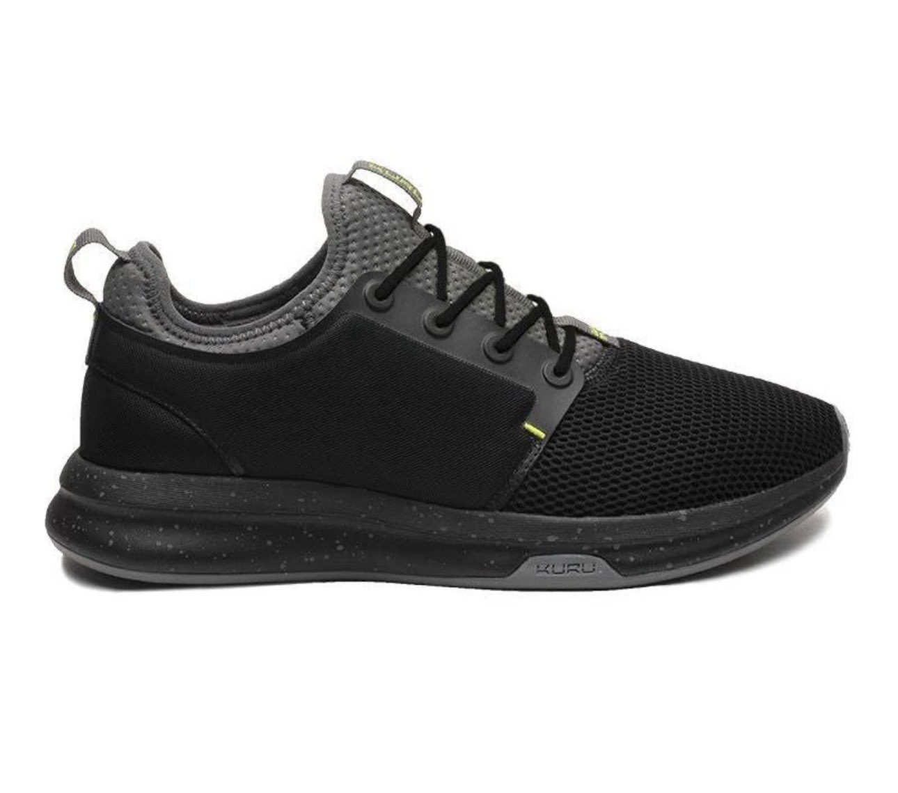 KURU Footwear Atom Trail | Men JetBlack /Citron | New in Box | Sizes 13, 11, 9.5