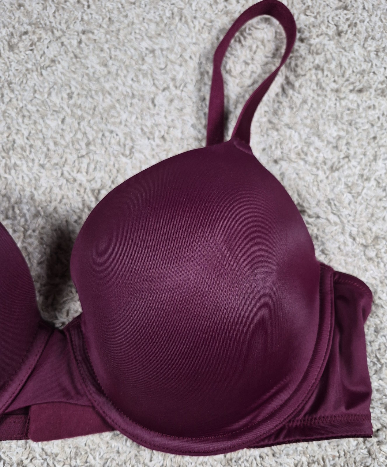 Pink Victorias Secret Wear Everywhere Tshirt Lightly Linend Bra Womens 36D