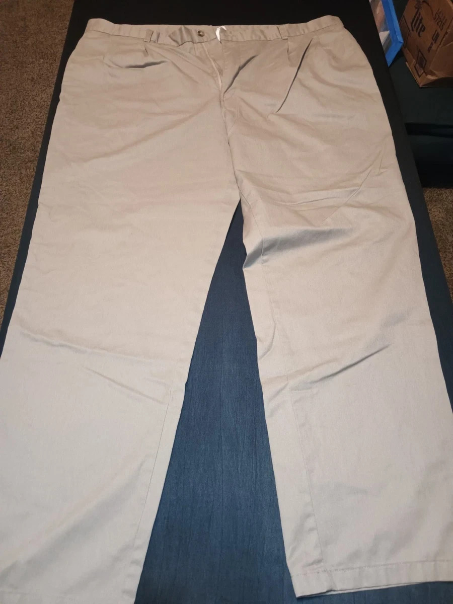 Men’s No Brand Straight Leg Chino Pants Size 46×34 Khaki