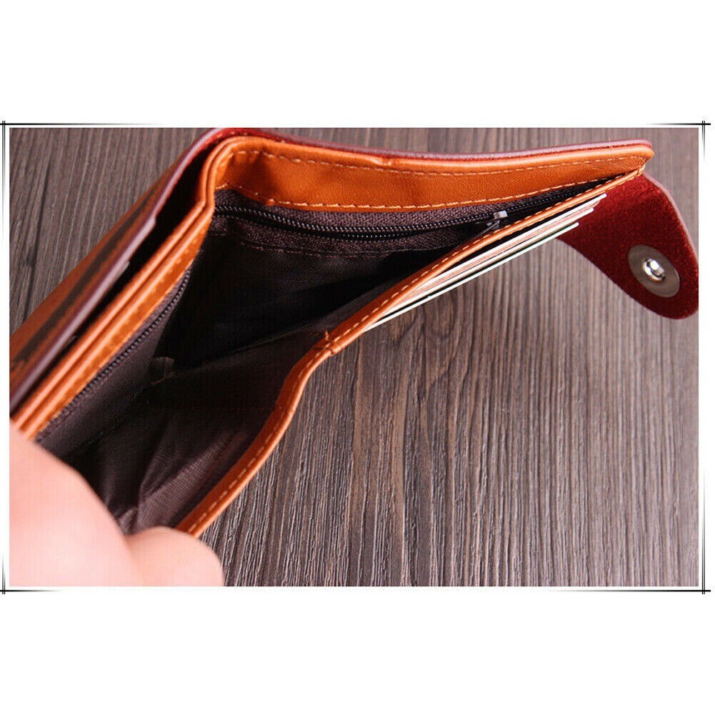 Men’s Novelty US 100 Dollar Wallet PU Leather Bill Money Billfold Card Holder US