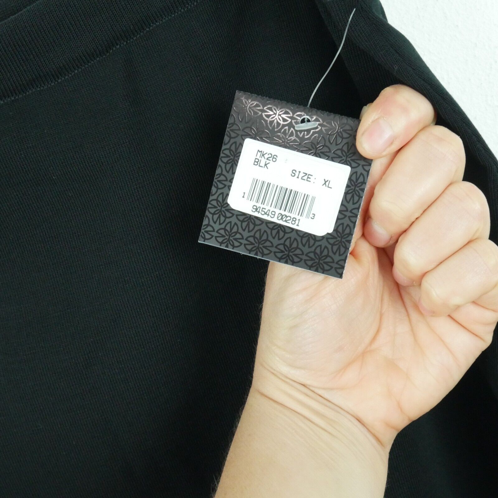 Ming Wang XL Skirt Black Knit Pleated Office Career Capsule Minimal Classic New
