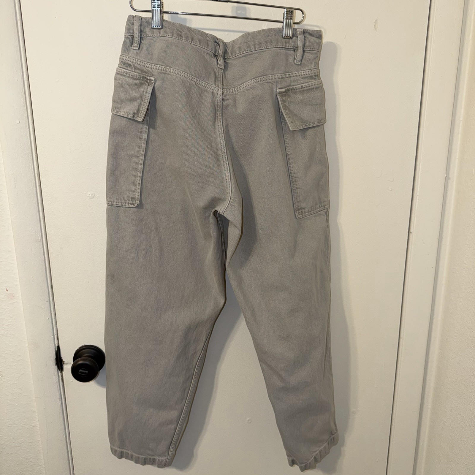ASOS Men’s Cargo Pants in Light Gray Waist 31