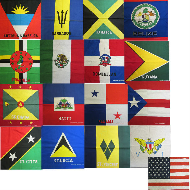 Choose ” Country Flag ” Design Bandana 100% COTTON 22 X 22″ Headwrap Scarf