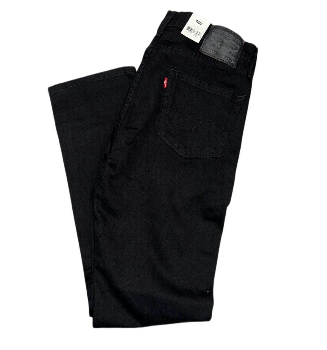 NEW LEVI’S STRAUSS 511 MEN’S ORIGINAL SLIM FIT JEANS PANTS BLACK 511-4406