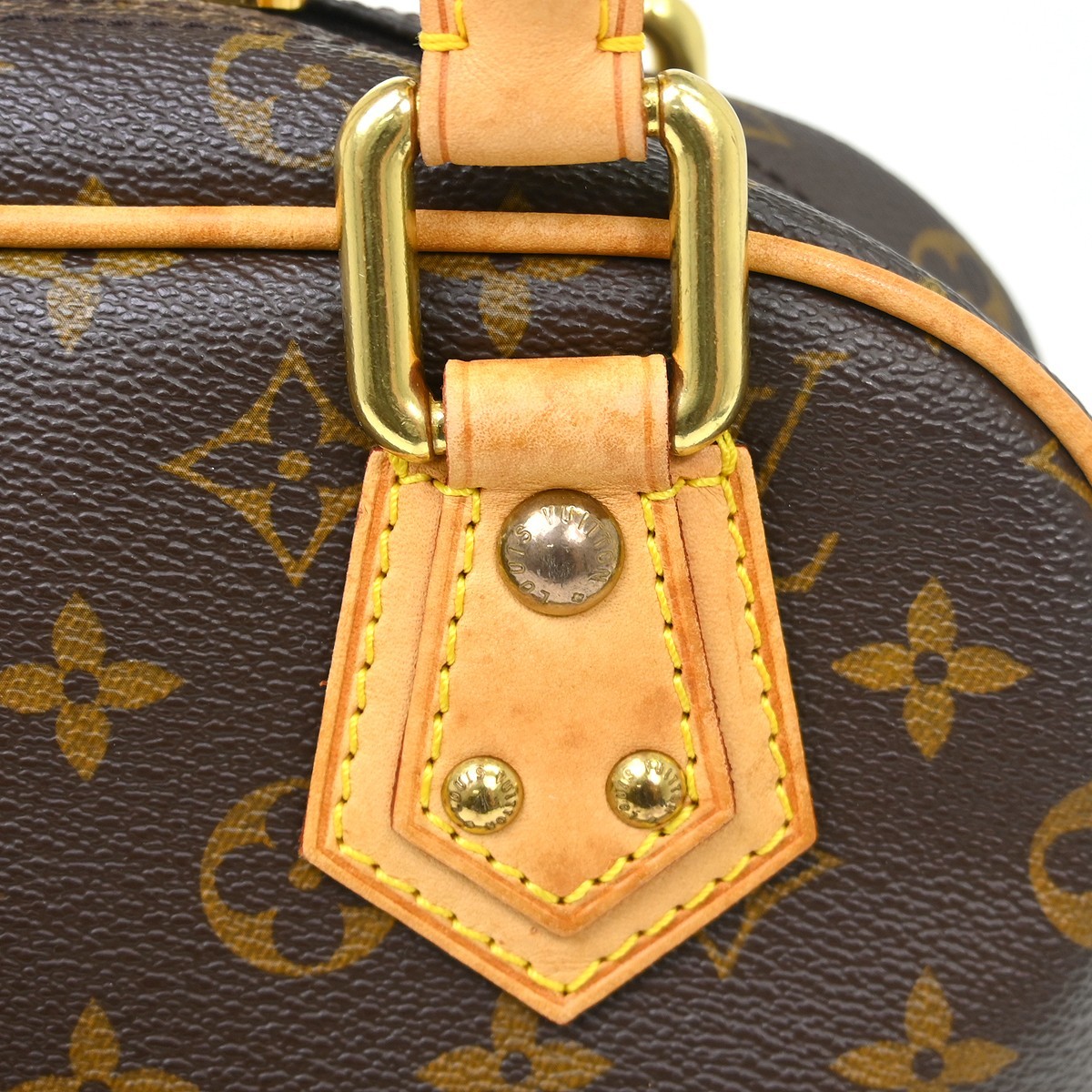 Best05 Louis Vuitton Monogram Manhattan PM Handbag M40026 VI0098 NQ08228