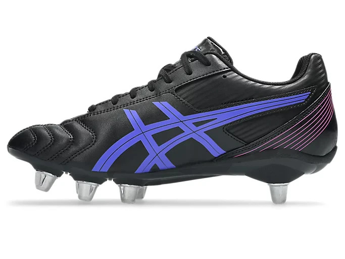 ASICS LETHAL TACKLE 1111A263 002 Black Cobalt Burst Rugby Cleats