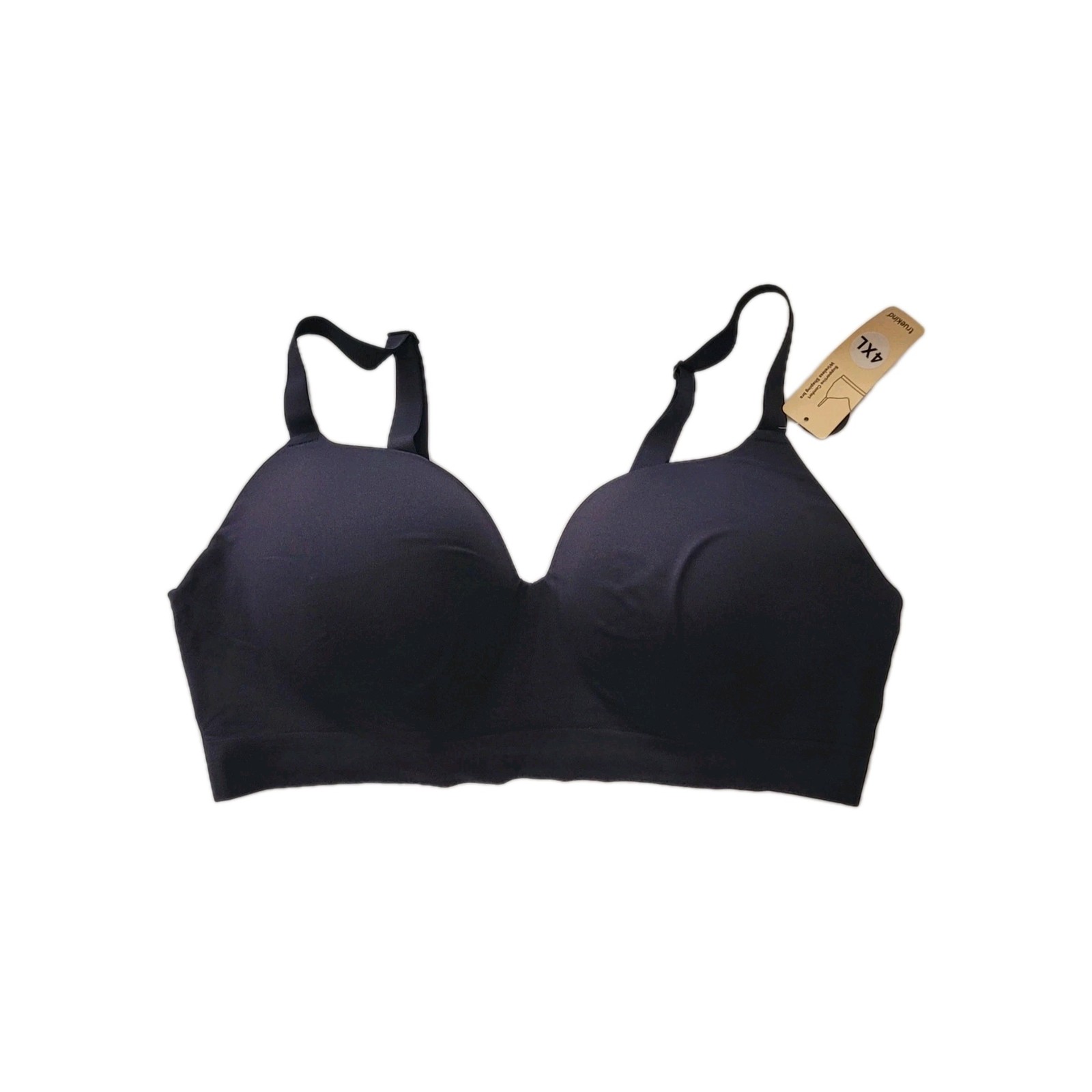 NWT Truekind® Supportive Comfort Wireless Shaping Bra, S-4XL (9), Wireless Bra