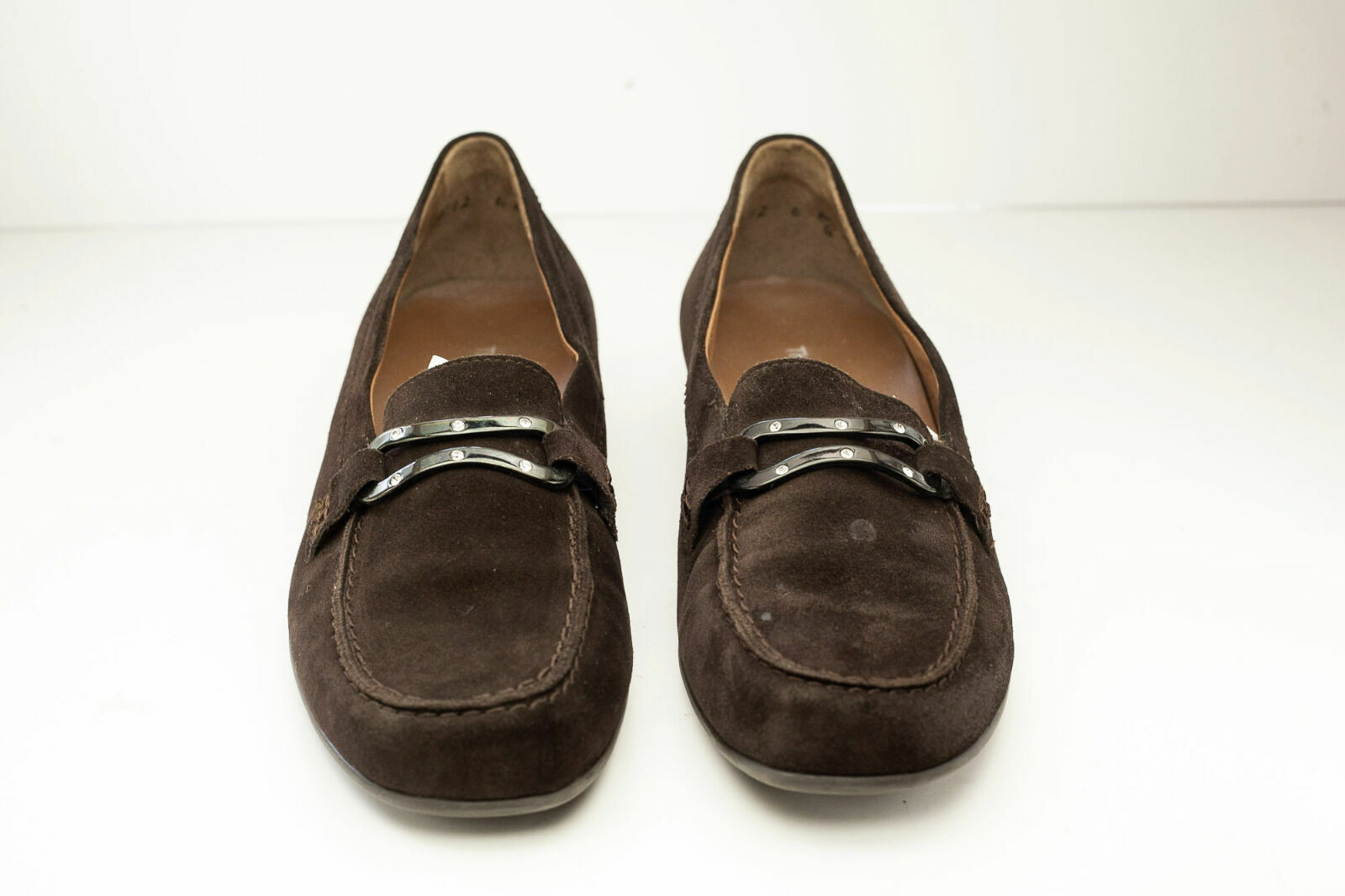 Theresia M. Brown Suede Loafers 8.5 Women’s