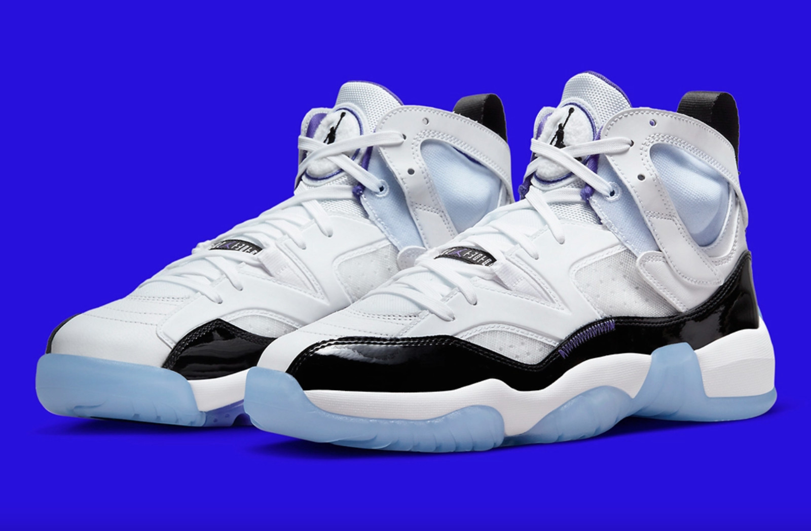 Nike Air Jordan Jumpman Two Trey “Concord” White Black DO1925-100 Men’s Sizes