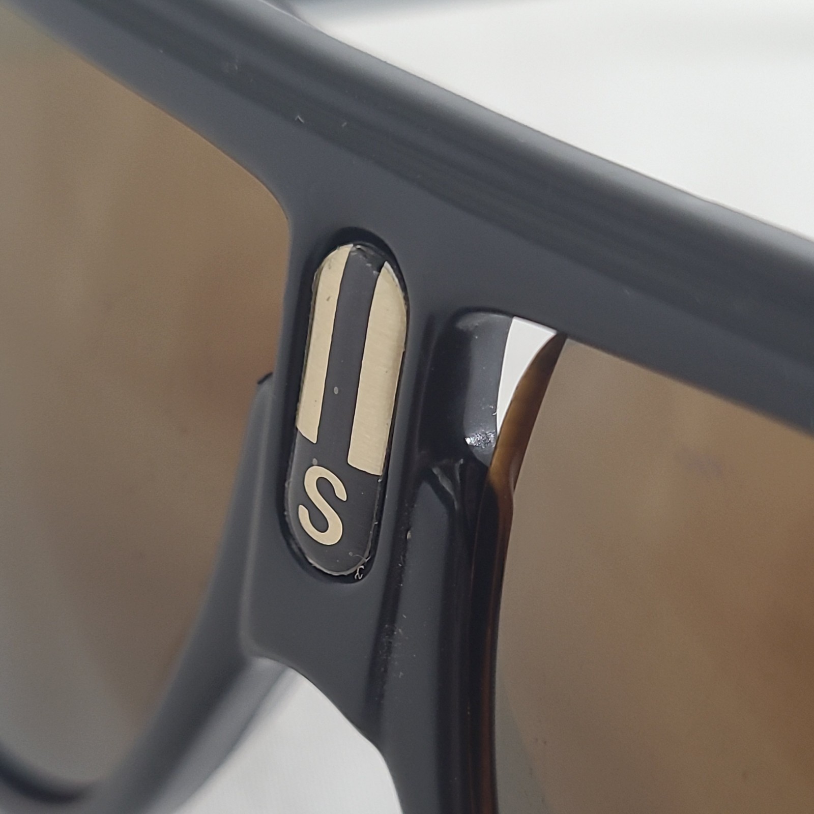 Original 1980’s Aviator Champion S 462 Black Frame 100% UV IFR Sunglasses NOS