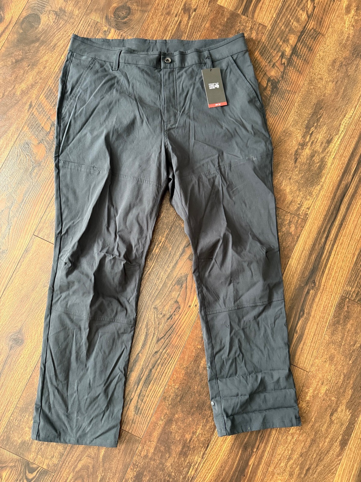 NEW Mountain Hardwear AP Pant Men’s Gray Outdoor Hiking Blend SZ 36×30