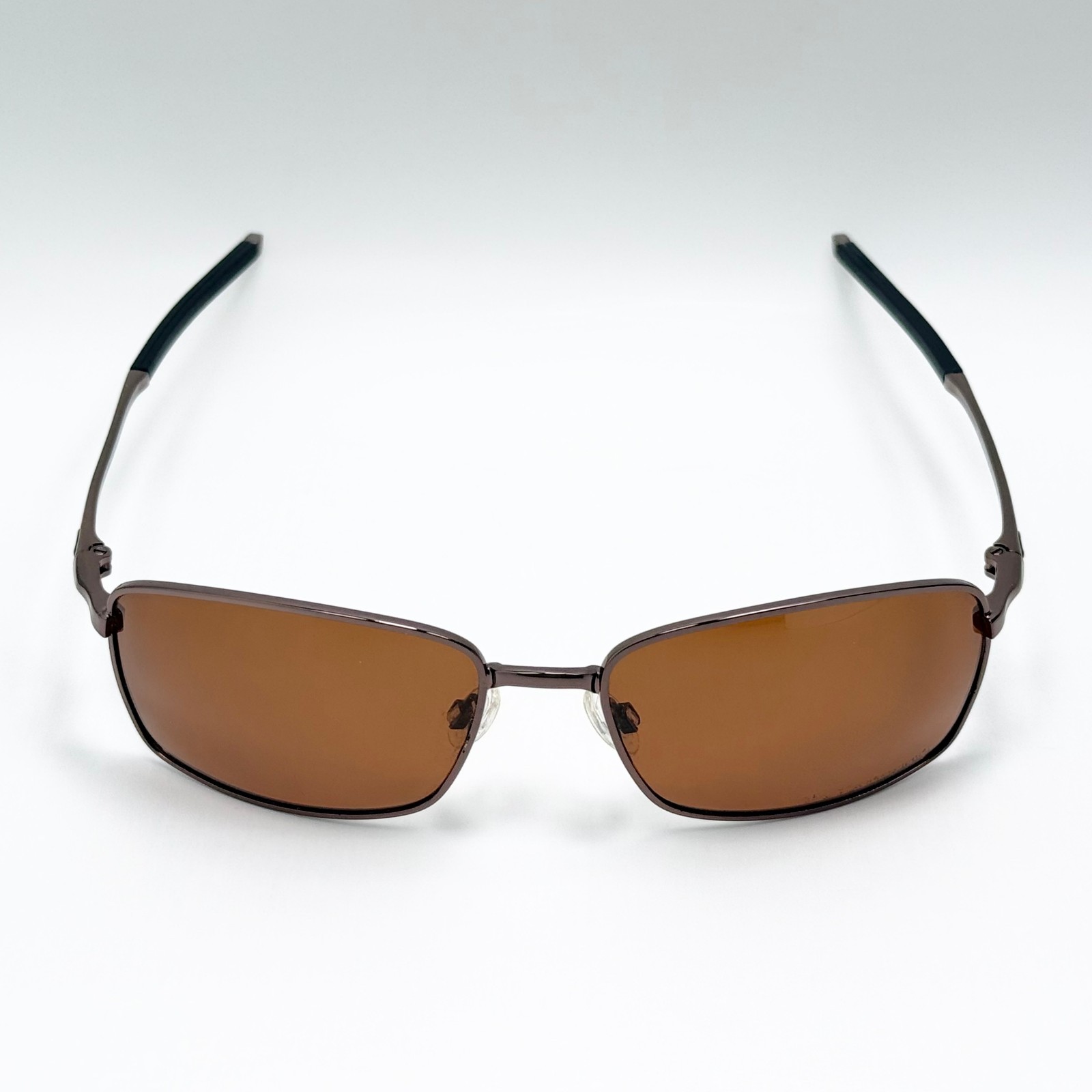 Oakley Square Wire OO4075 Tungsten Polarized Sunglasses 60mm New