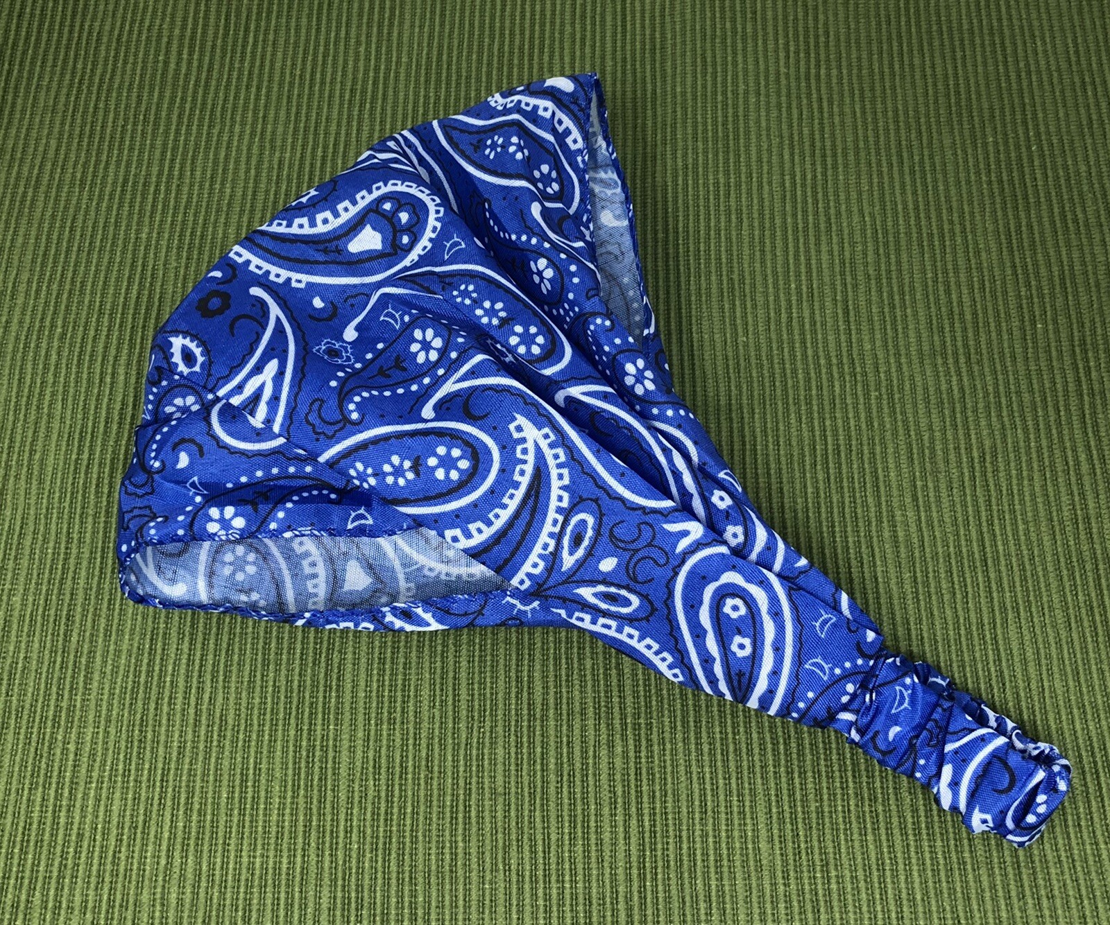 Paisley Headband Elastic Back Wide or Thin Bandana Style Hair Accessory USA Ship
