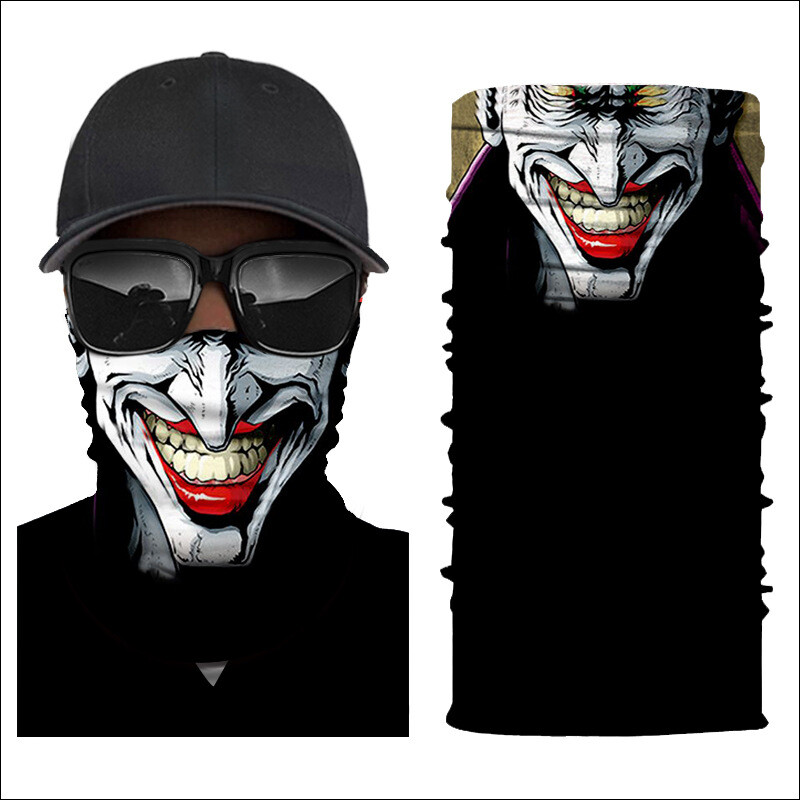 Balaclava Scarf Neck Gaiter Bandana Face Mask Cover for Motorcycle Bike Rider