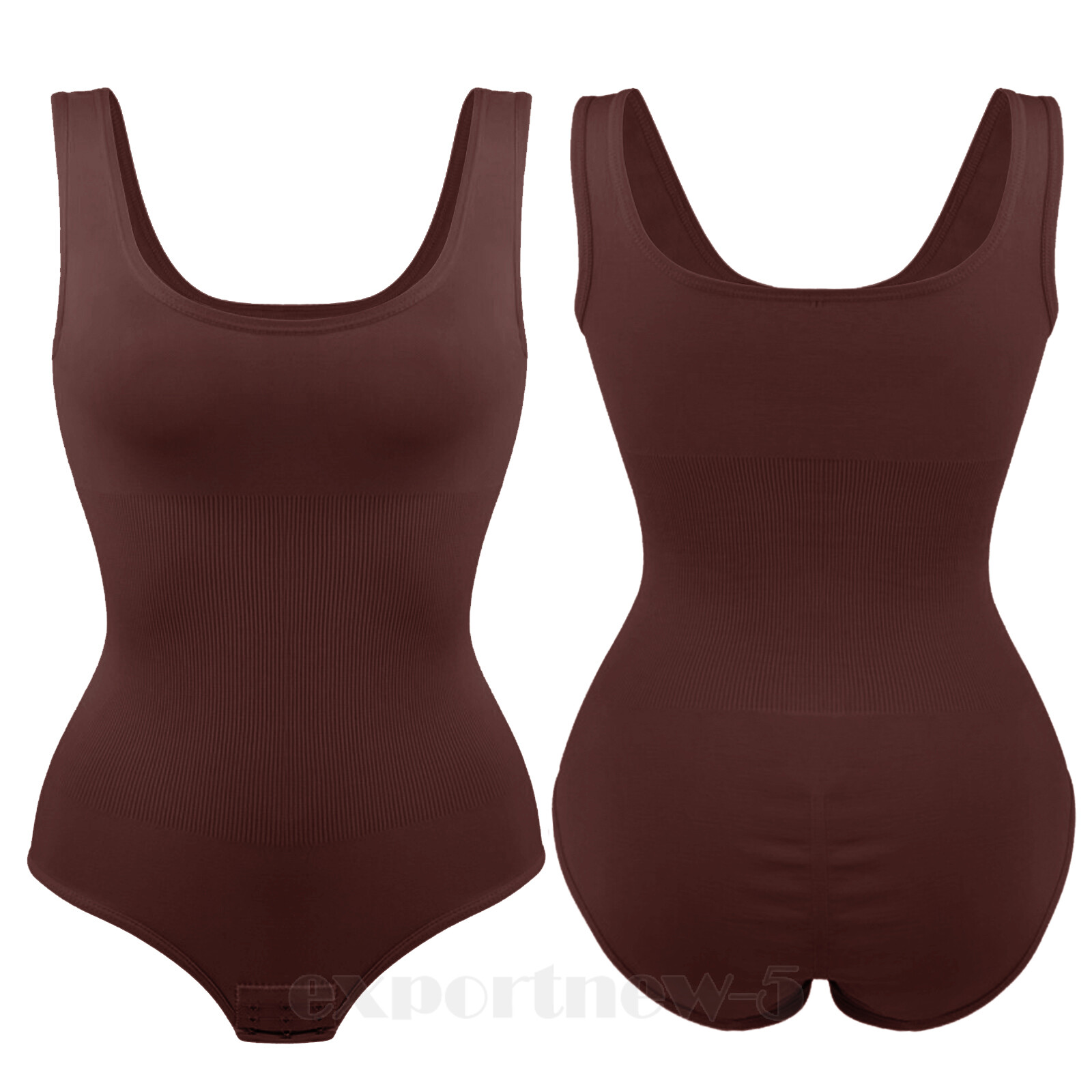 Womens Trainer Firm Tummy Control Full Body Shaper Bodysuit Slimming Shapewear