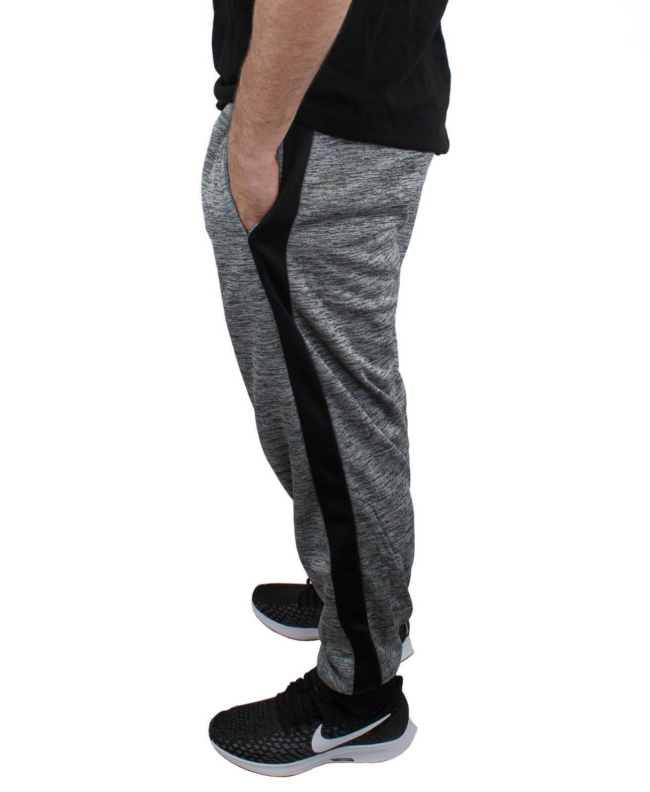 Champion Performance Men’s Jogger Sweatpants Gym Workout Side Striped Pants