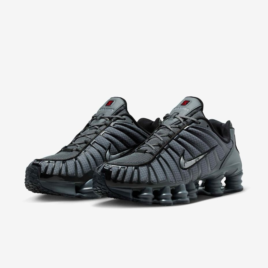 Nike Shox TL Iron Grey Silver Black Gym Running Sneakers IM6771-068 Men’s Sizes