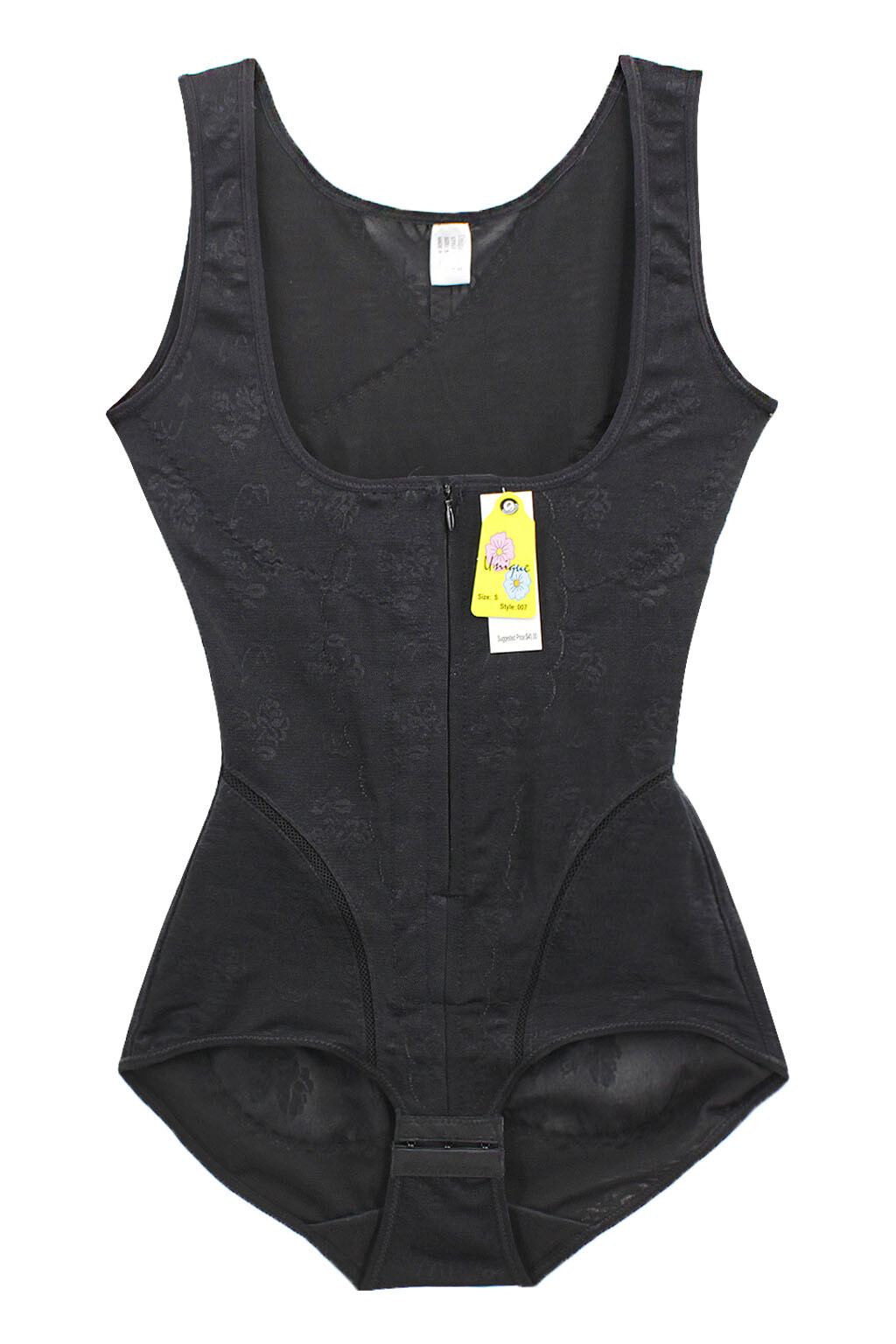 Full BodyShaper Waist Underbust Zipper Firm Control S M L XL 2XL 3XL 4XL 5XL 007