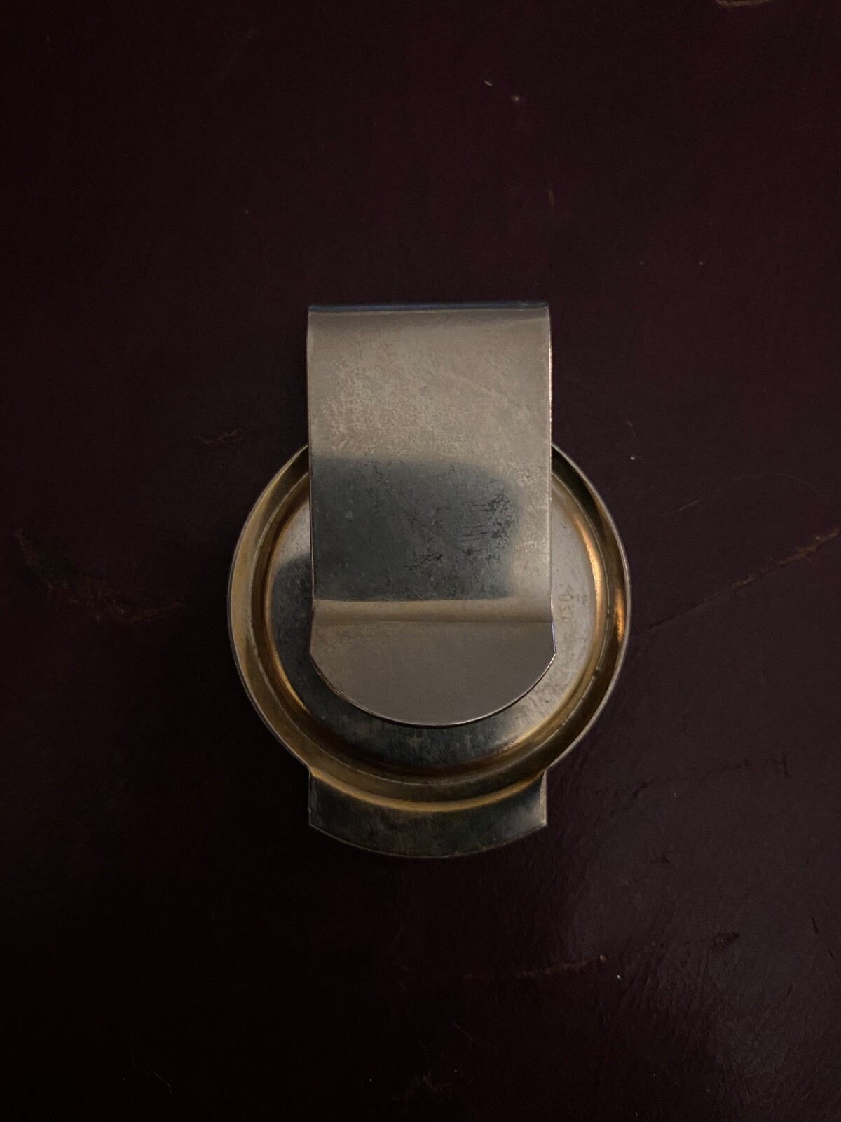 Vintage Novelty Replica 20 Dollar Coin Money Clip