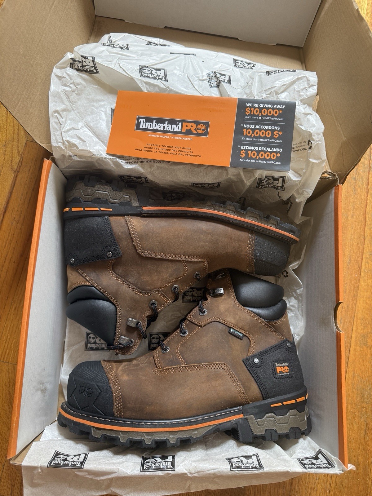 Timberland PRO Boondock 6” Work Boots – Men’s Size 11