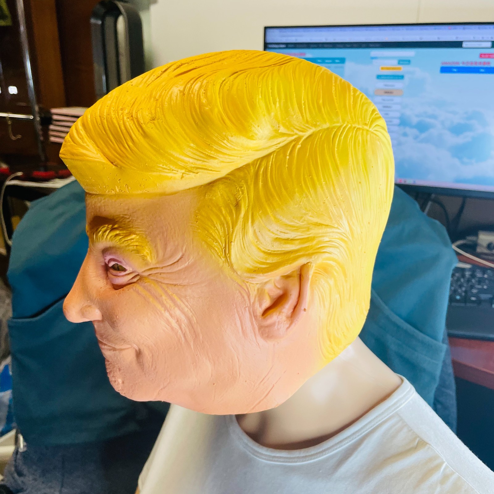 Donald Trump President Funny Latex Mask For Halloween Costume Cosplay Party