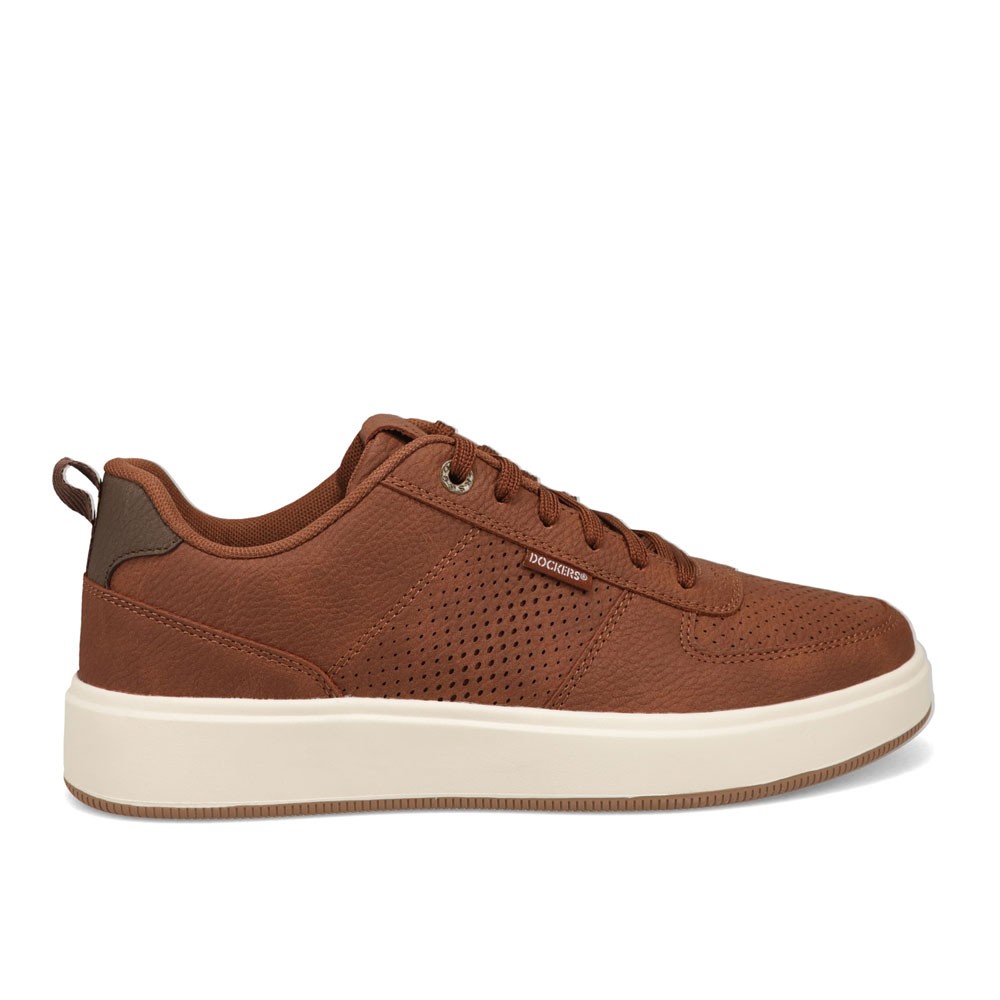 Dockers Mens Overtime Laser Casual Lace Up Sneaker