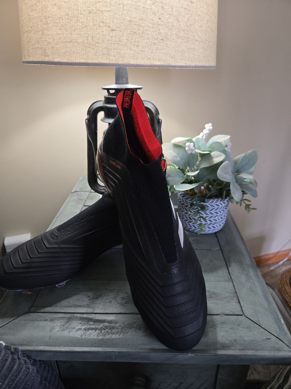 adidas Predator 18+ FG Soccer Cleats Black Rose Gold Skystalker