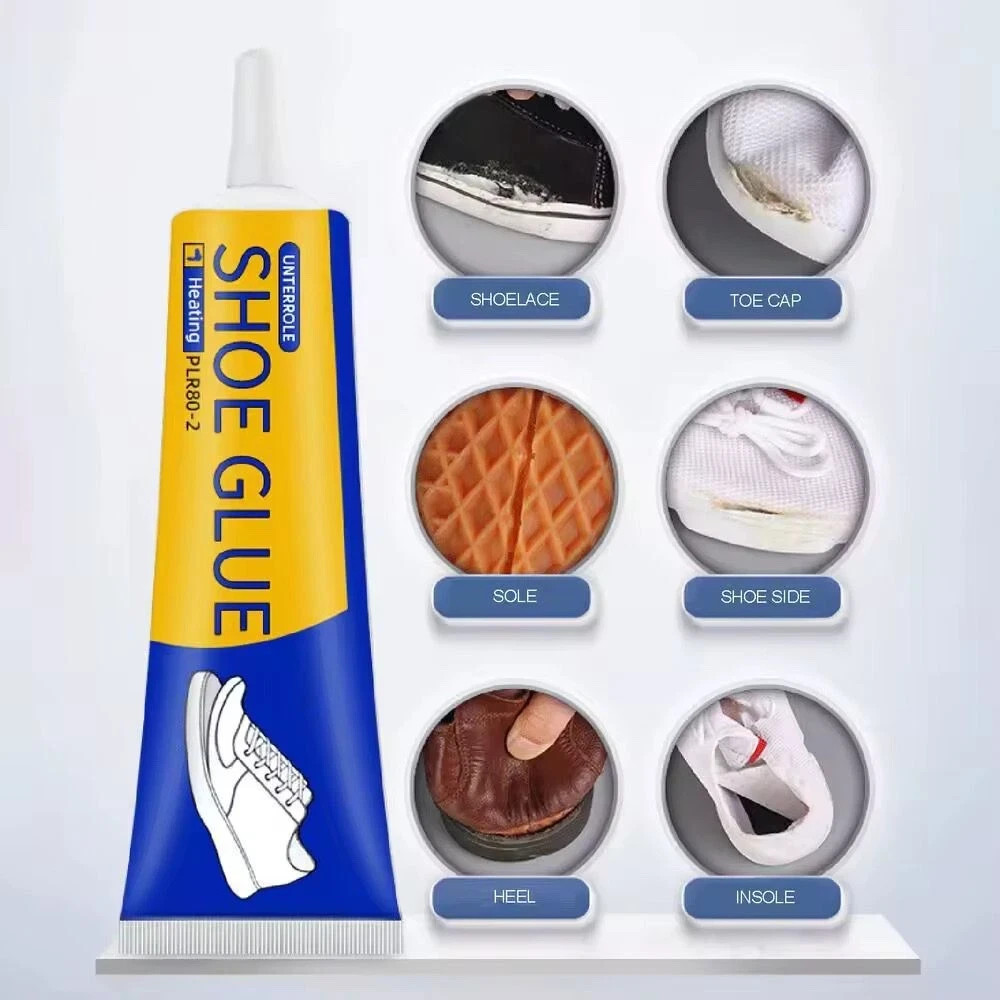 Extra Strong Shoe Glue Sole Repair Adhesive for Sneaker Leather Sport Shoes 60ml