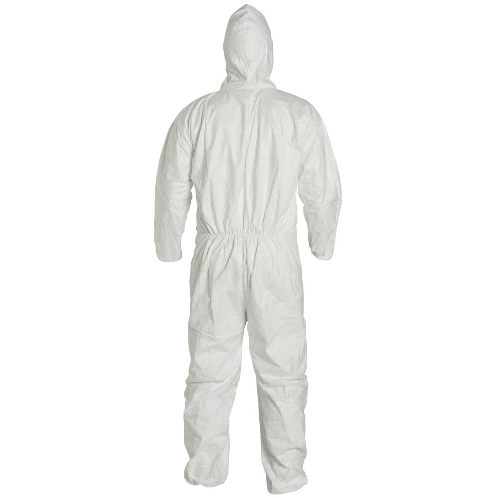 3- Dupont TYVEK Protective Clothing Disposable Paint Spray Coverall Bunny Suit
