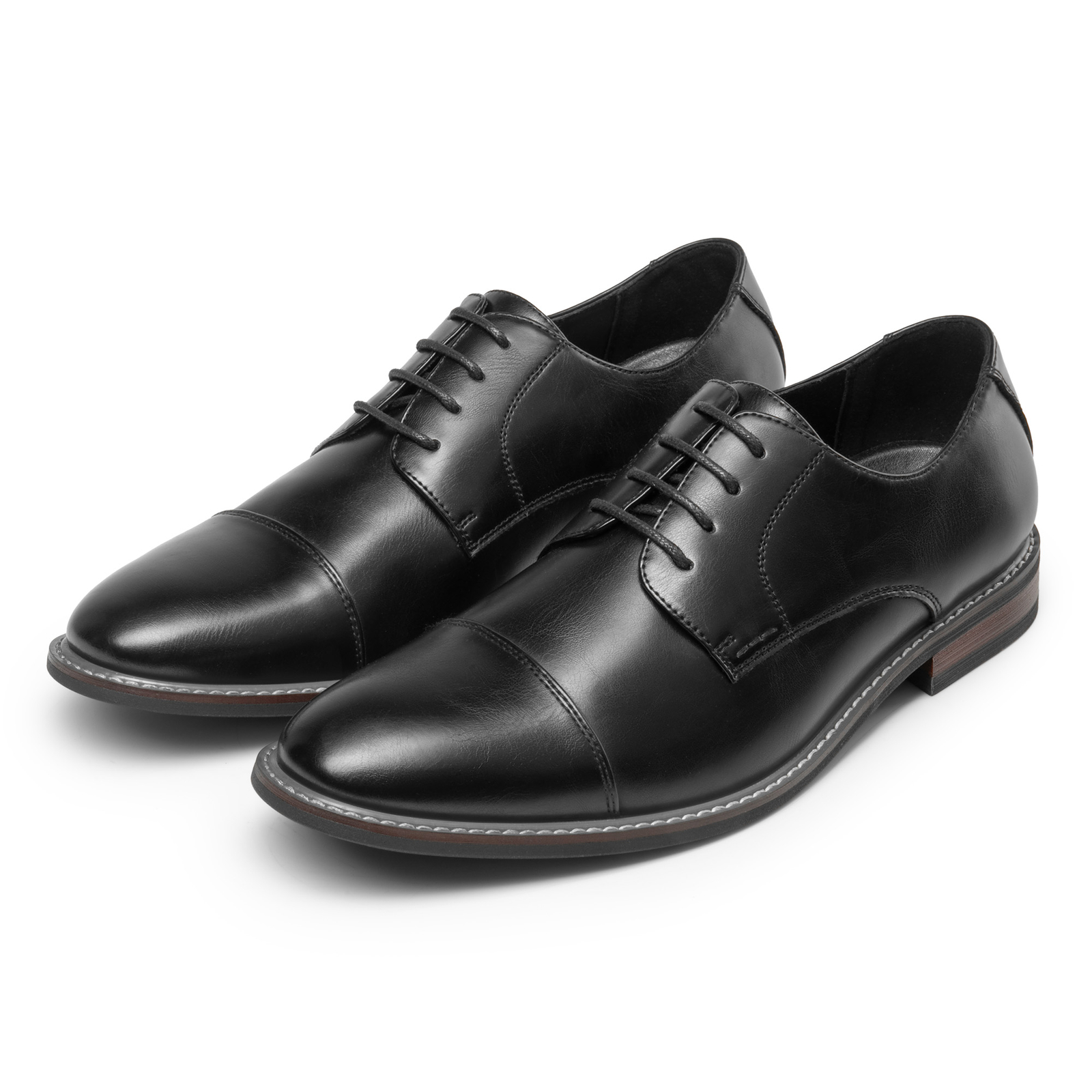 Bruno Marc Men’s Prince Classic Modern Formal Oxford Lace Up Dress Shoes Elegant