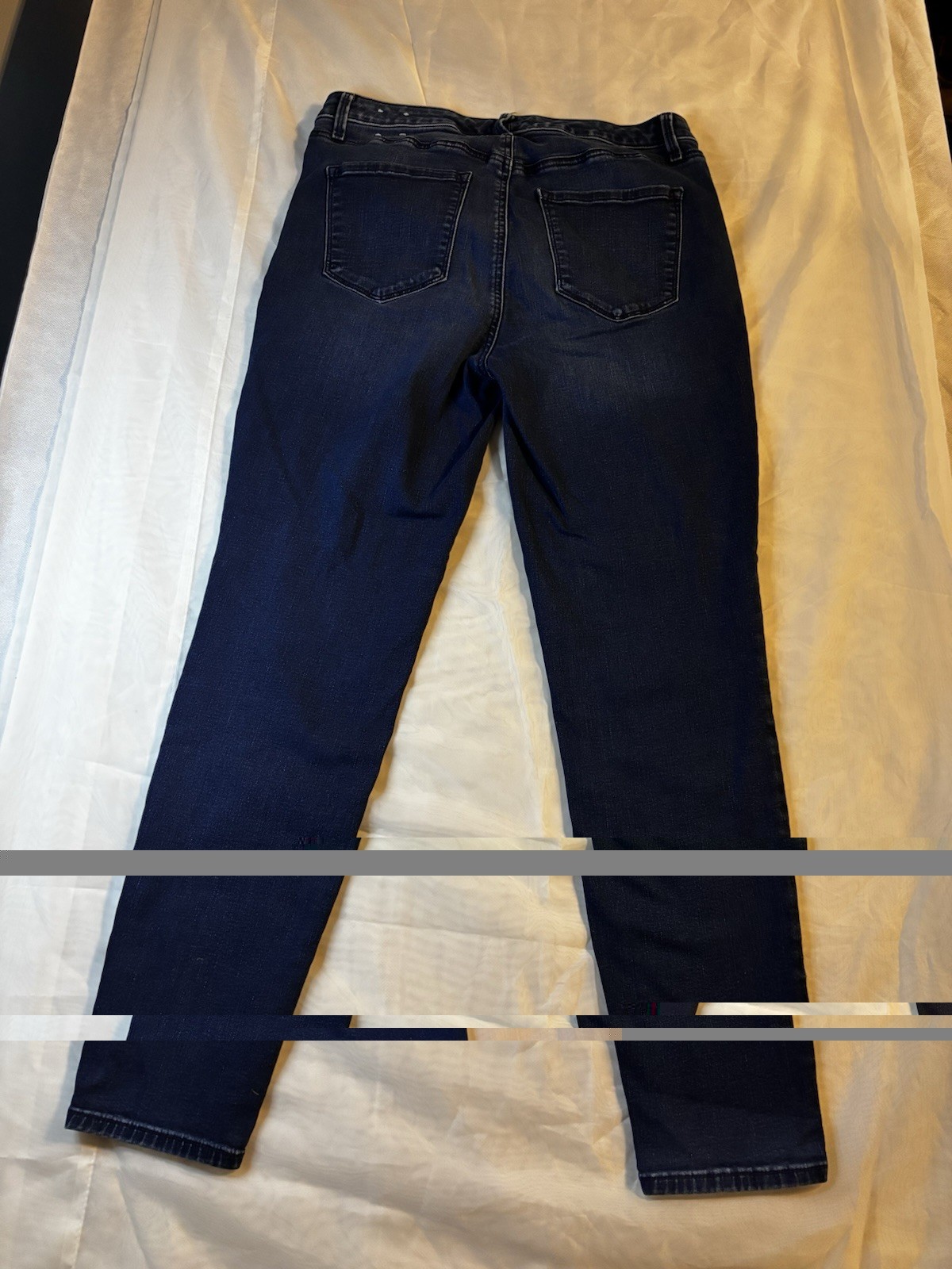 Talbots Women’s Blue Dark Wash Jegging Jeans Size 8 Mid Rise Stretch 5-Pocket