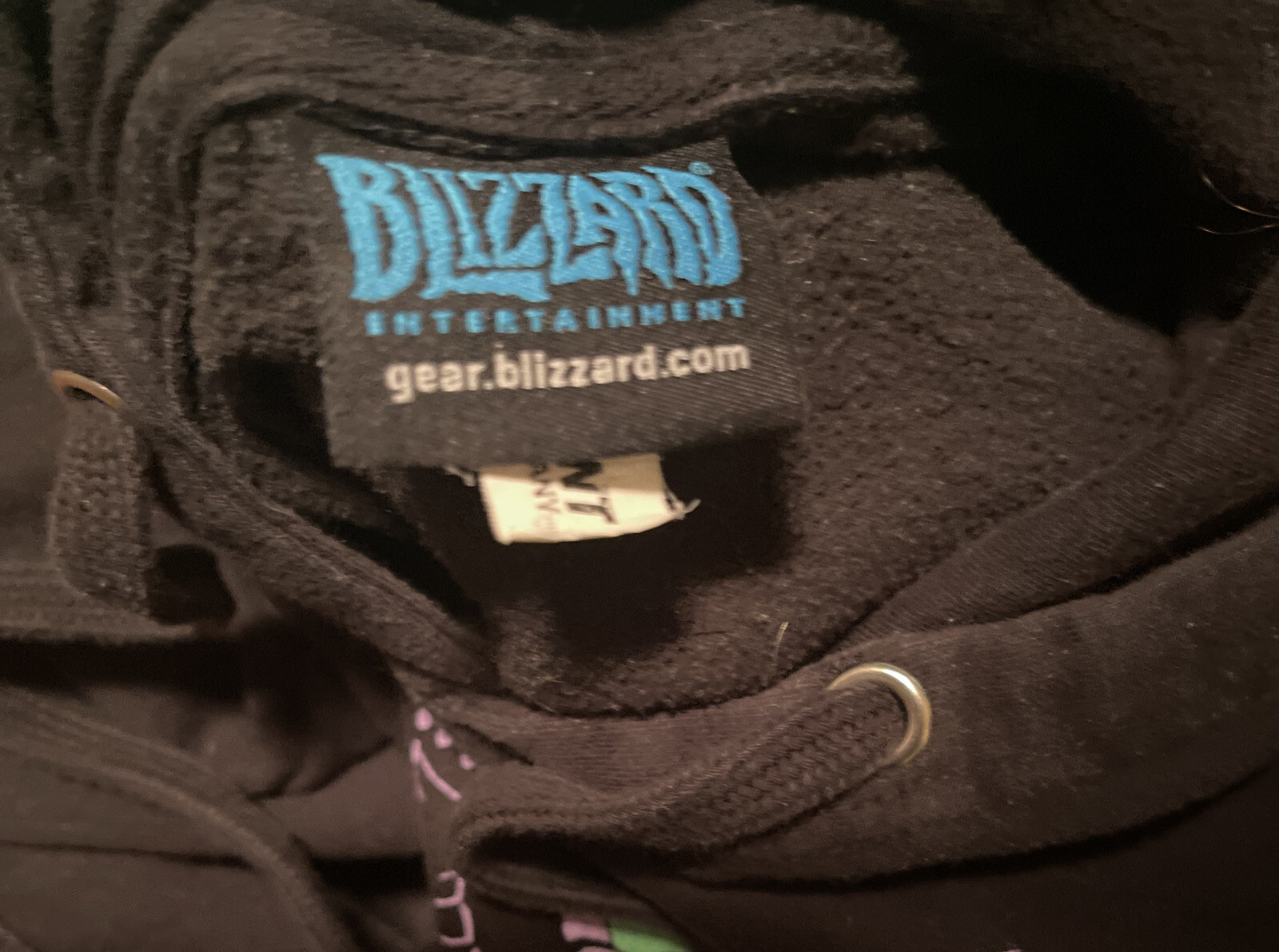 Vintage World Of Warcraft Illidan Stormrage Blizzard 2019 Hoodie Sweatshirt WoW